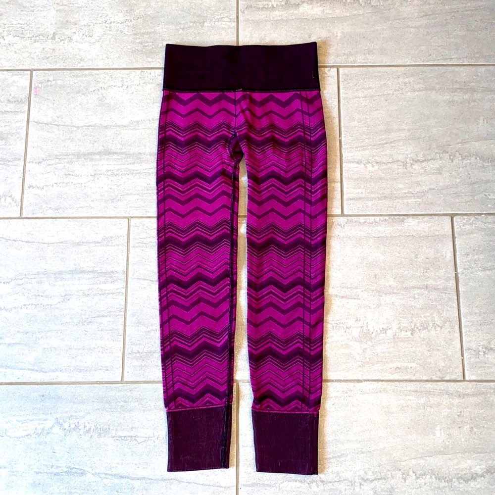 Lululemon Rebel Runner thick cropped leggings